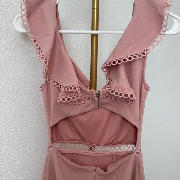 Mauve Ruffle Dress - Picture 2 of 2